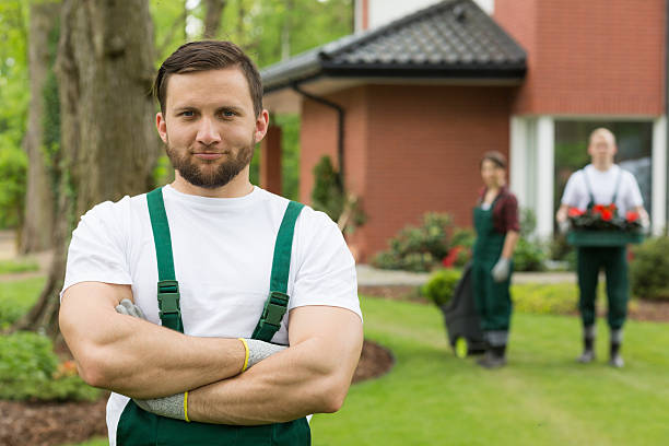 istock Male gardener in the close-up 600133416