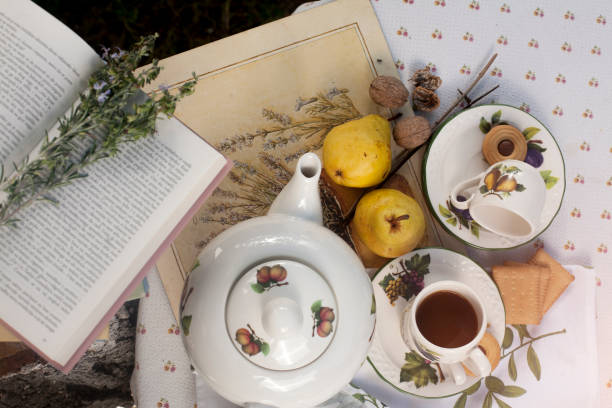 istock Afternoon Tea in a garden 600142178