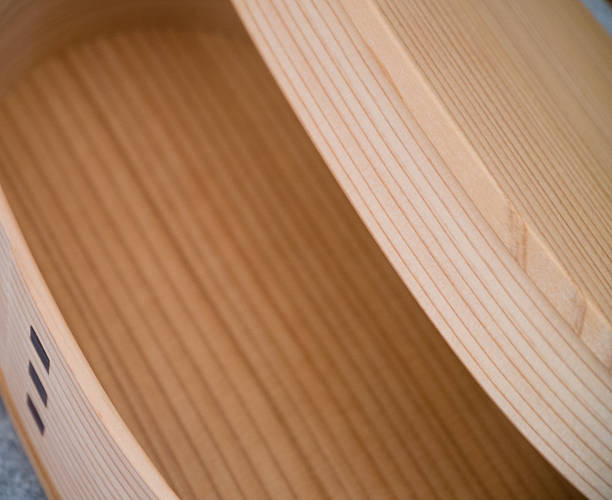 istock Traditional lunch box using the cedar of Japan 600142618