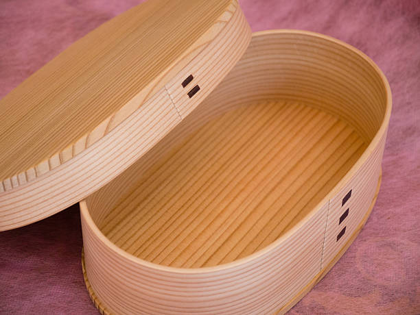 istock Traditional lunch box using the cedar of Japan 600143150