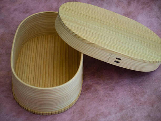 istock Traditional lunch box using the cedar of Japan 600143334