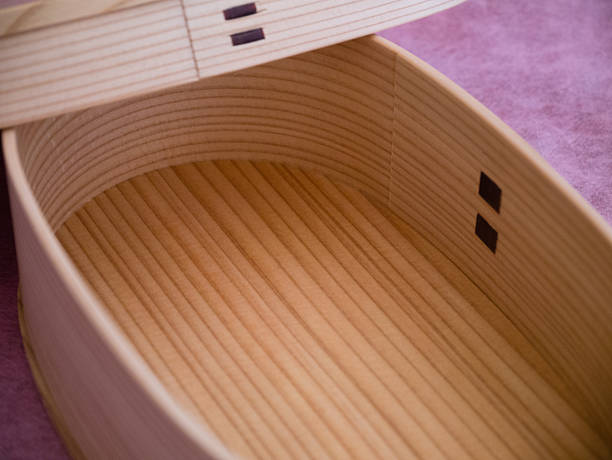 istock Traditional lunch box using the cedar of Japan 600143468