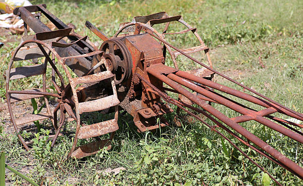 istock Vintage farming equipment 600147078