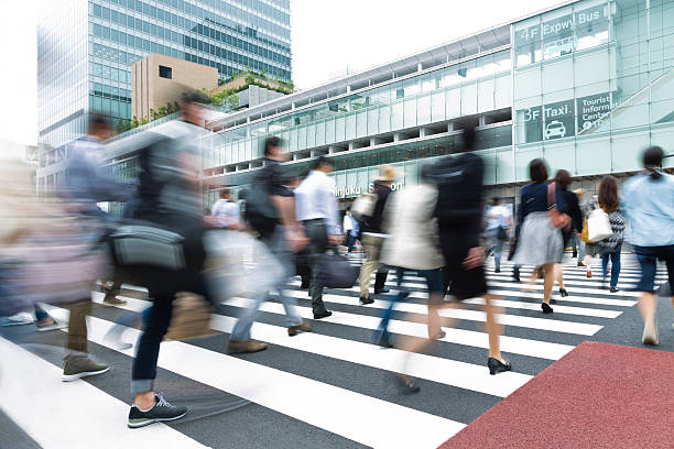 istock Shinjuku Tokyo Crosswalk Scene 600153726