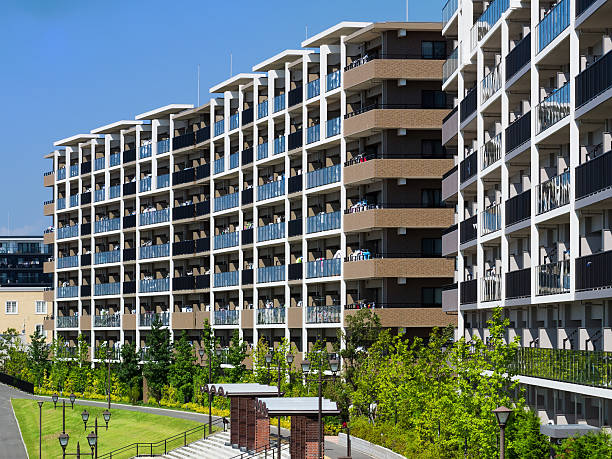 istock Large apartment located in a residential area 600154016
