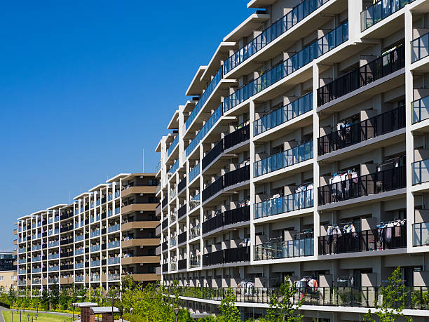 istock Large apartment located in a residential area 600154056