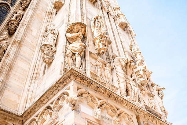 istock Duomo statues in Milan 600154646