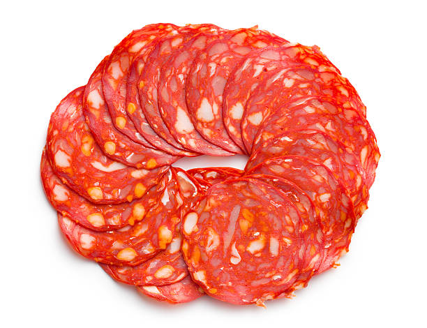 istock sliced chorizo salami 600155212