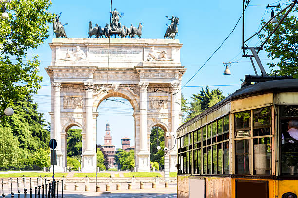 istock Milan street view 600157684