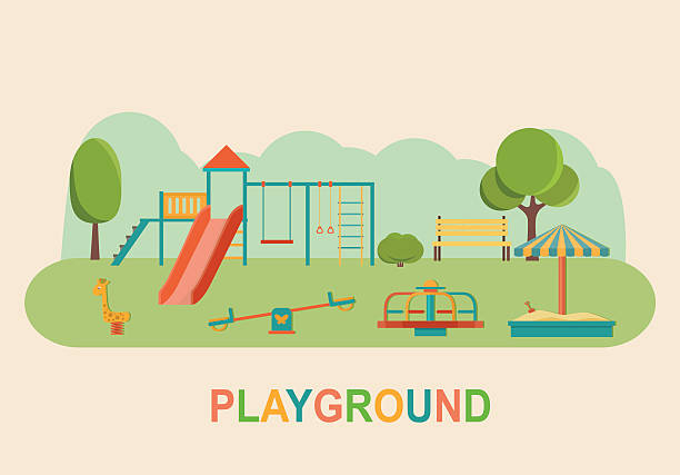 Childrens Slide Vector Art Icons And Graphics For Free Download