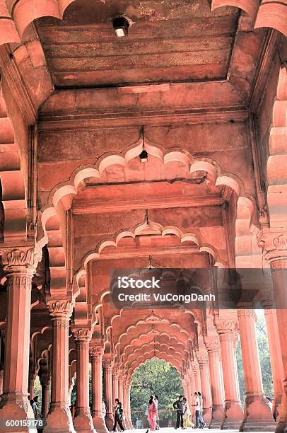 Red Fort World Heritage Site Delhi India Stock Photo - Download Image Now