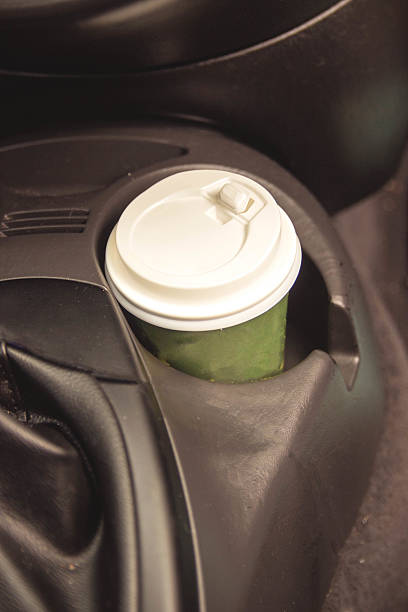 istock Coffee in dirty car 600161826