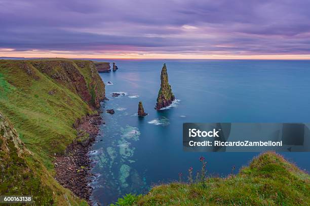 The Stack At The End Of The World Stock Photo - Download Image Now - Scotland, Thistle, Beach