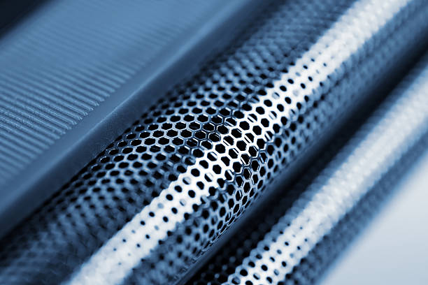 istock Close up electric shaver device 600166968