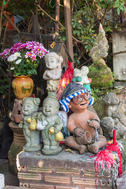 istock colorful Buddha in the Thailand temple 600167068