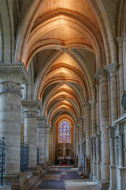istock Laon Cathedral, France 600168256