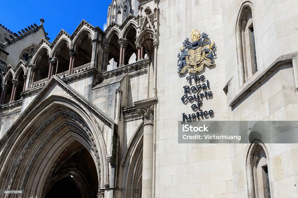 Tribunaux Royal Courts of Justice à Londres - Photo de Palais de justice libre de droits