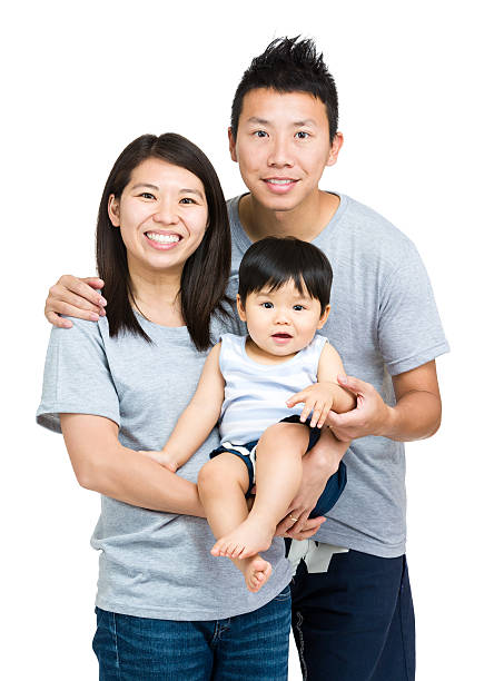 istock Chinese family portrait 600174908
