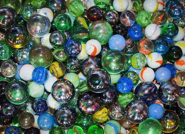 istock Colorful glass ball. 600372386