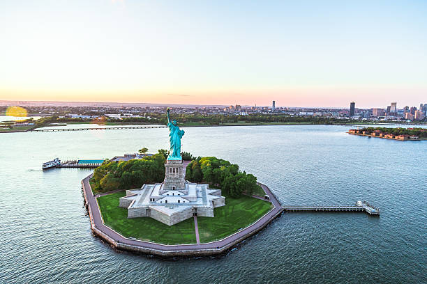 istock Liberty Island, New York, USA 600382178