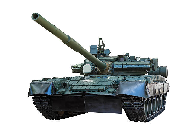 istock T-90S Main Battle Tank, Russia isolated on white background 600382604