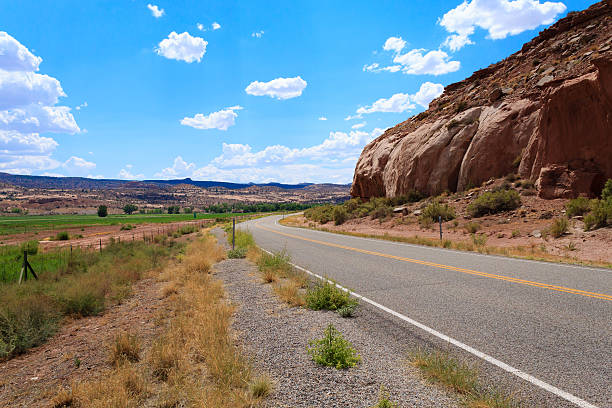 istock Utah panorama, road in perspective 600386854
