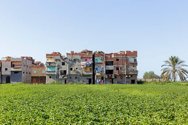 istock Houses in village - Egypt. 600388824