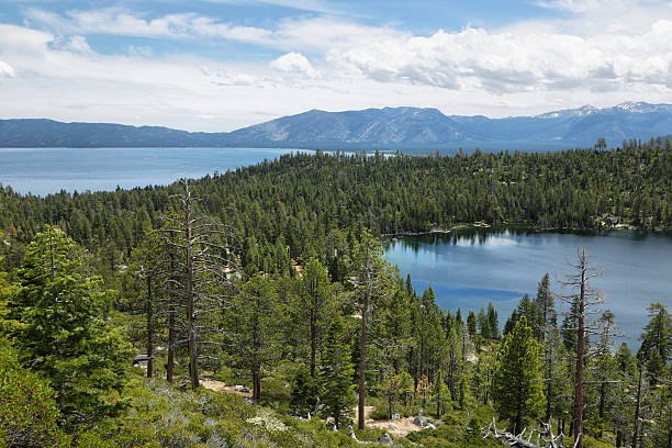 istock Cascade and Tahoe lakes, California 600388954