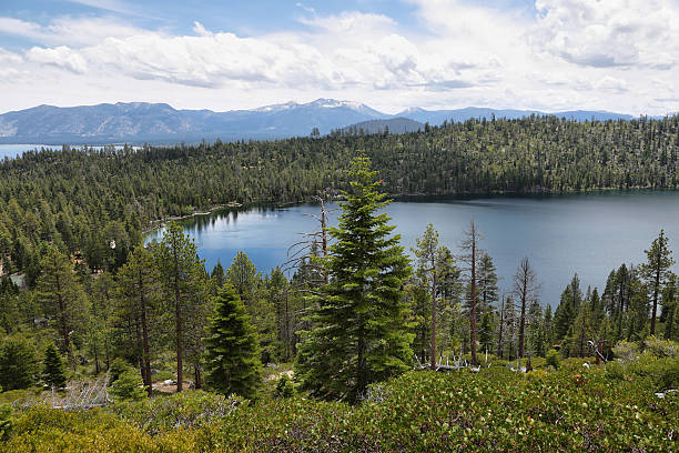 istock Cascade and Tahoe lakes, California 600389156