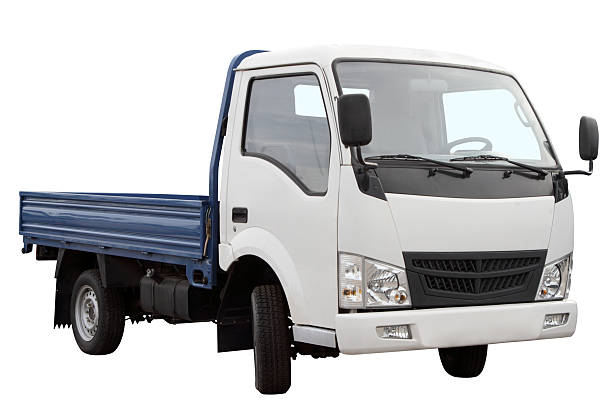 coche compacto para el transporte de mercancías. - small truck fotografías e imágenes de stock