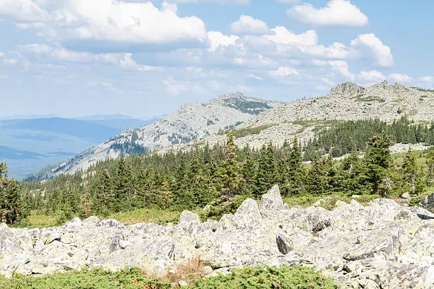 Photo of Maly Iremel (Small Iremel) mountan in Bashkortostan Russia