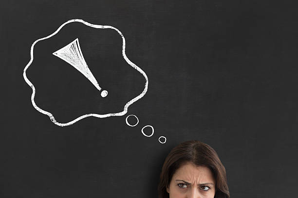 istock Angry and confused woman thinking 600396568