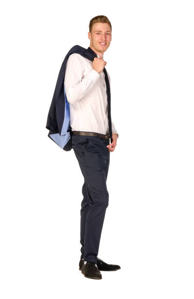 istock Young businessman full length portrait 600400956