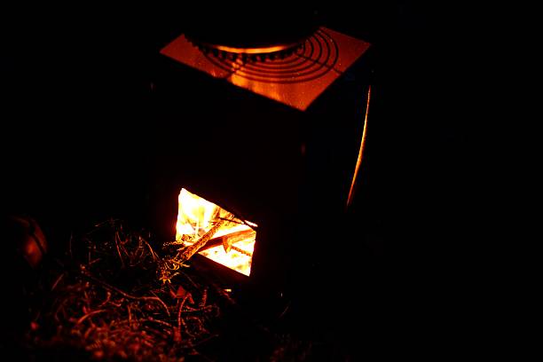 istock Tourist wood stove 600401432