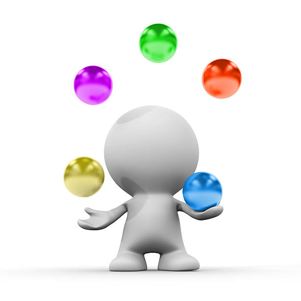 istock white character juggling five colourful balls 600406908