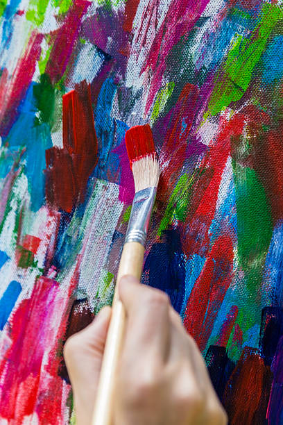 istock painting with acrylic colors 600409938