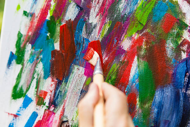 istock painting with acrylic colors 600410004