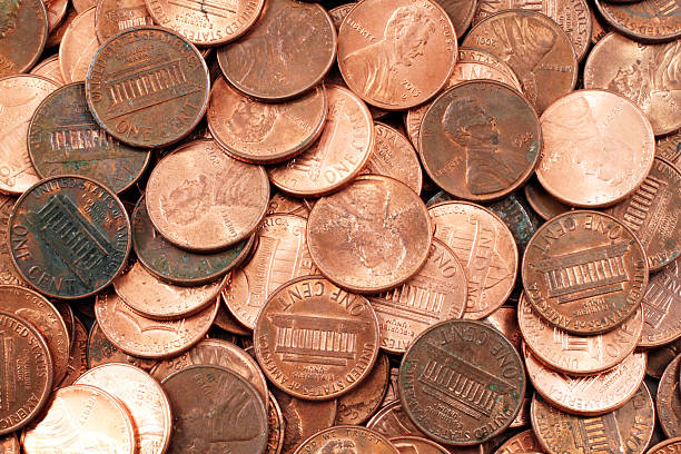 istock American Pennies Close Up 600411702