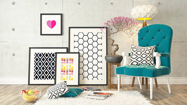 istock blue bergere and concrete wall, background, template design 600416458