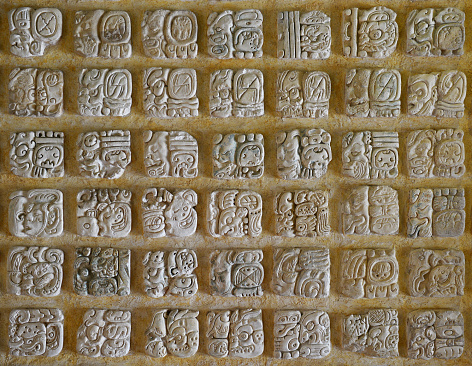 Alfabeto Maya photo