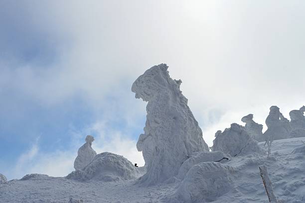 istock Snow monster in mount ZAO 600668830