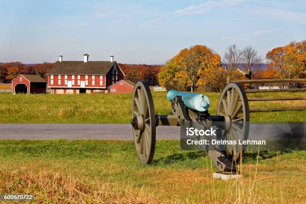 Gettysburg National Military Park Stock Photo - Download Image Now - Gettysburg National Military Park, Gettysburg, Autumn