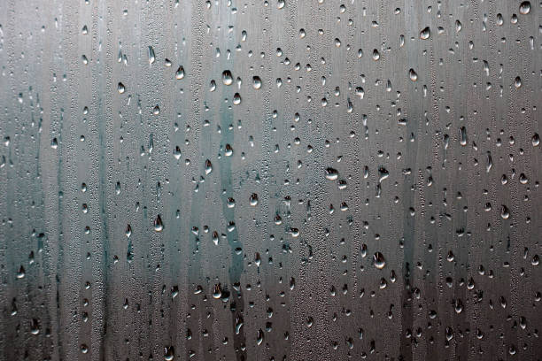 istock Drops of Water on Stainless Steel 600672344