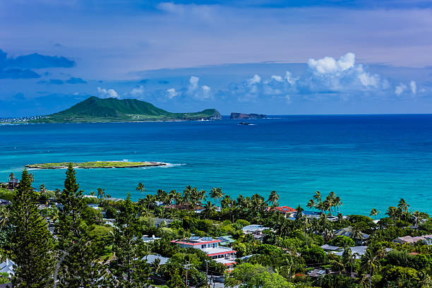istock Kailua bay in Oahu Island 600680630