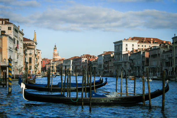 istock Gondole on the Canal Grande, Venice 600681994