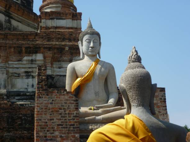 istock Buddha in Ayutthaya temple Thailand 600682148