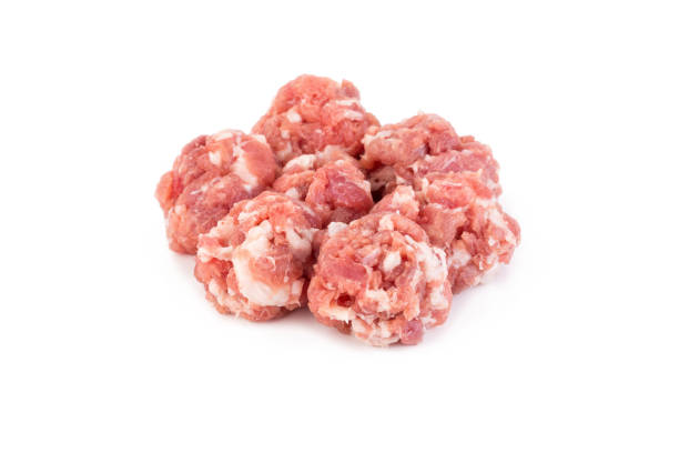 istock Minced pork balls ready to cook 600683518