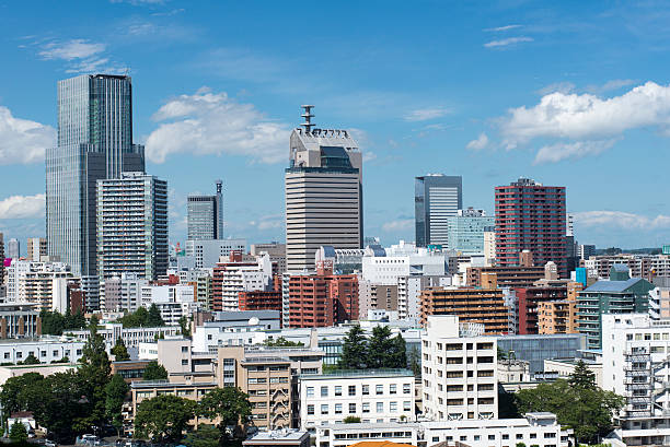 istock The view of Sendai city 600683870