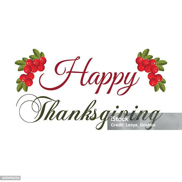 Vector Illustration Of A Happy Thanksgiving Celebration Design Stock Illustration - Download Image Now