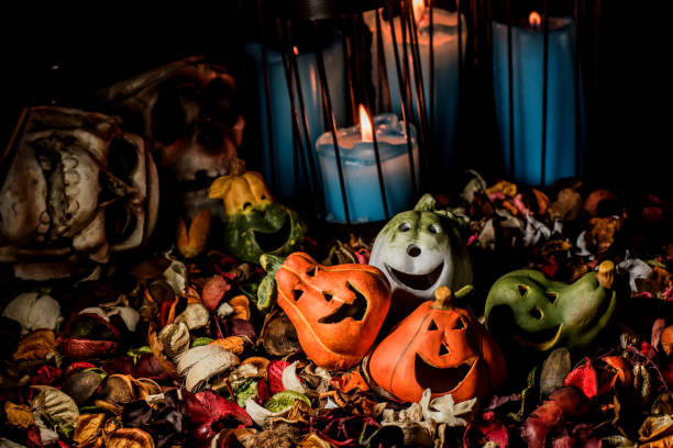 istock Halloween, decoration for the party 600701944